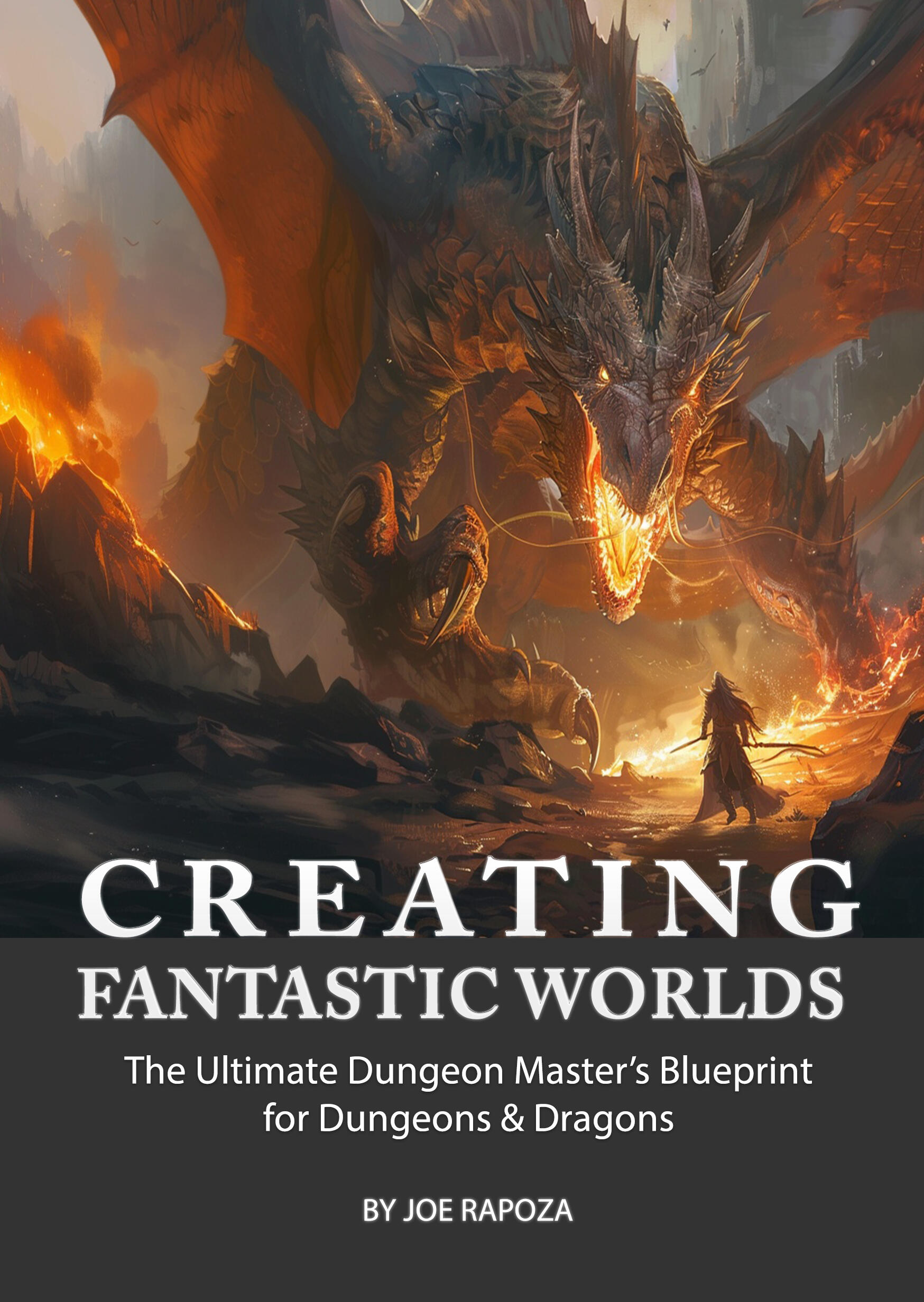 Book cover for The Dungeon Master's Ultimate Blueprint by Joe Rapoza